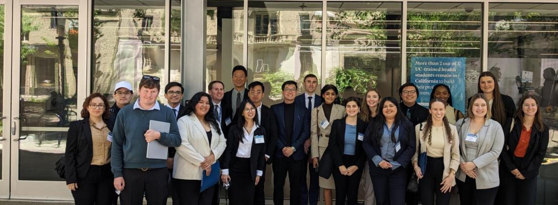 Public Policy students in Sacramento